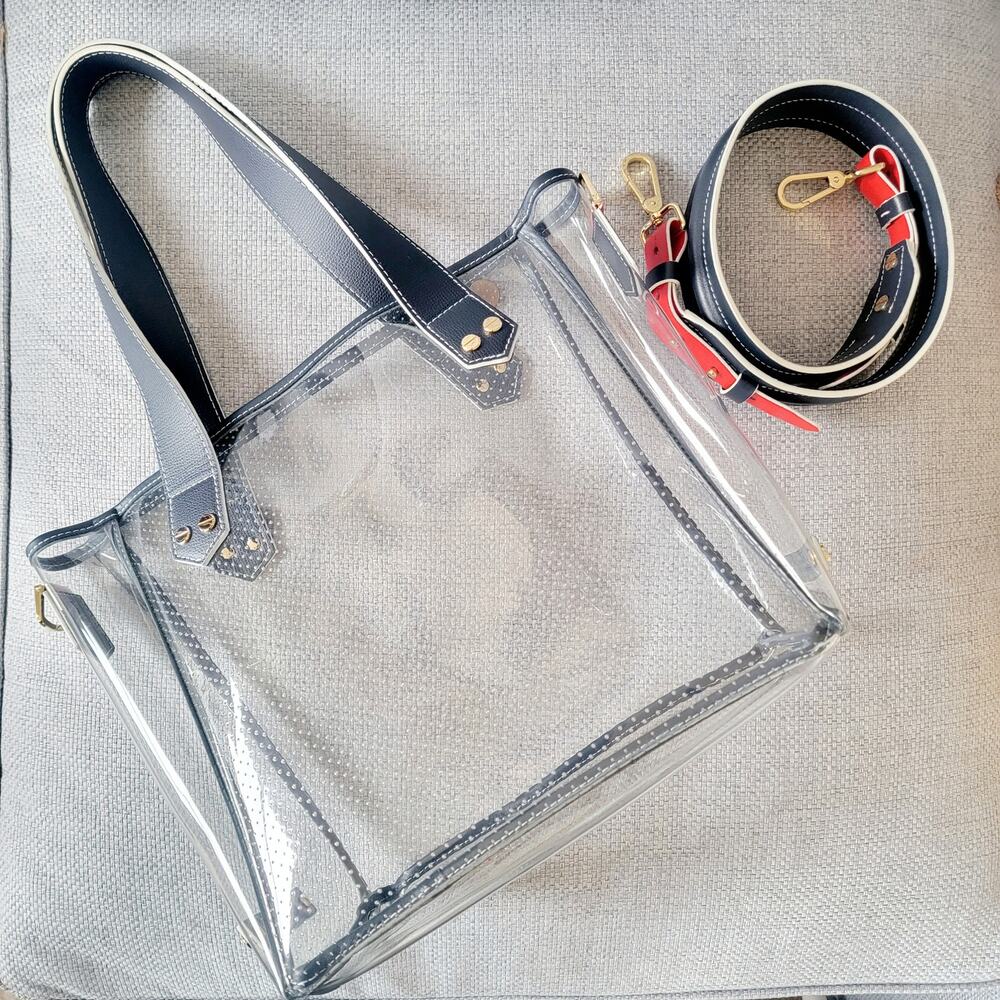 Fenix Sportier Game Day Perforated PVC Tote Custom Texas Stadium Compliant - Picture 7 of 9